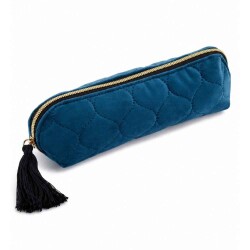 Miquelrius Küçük Çanta Holdall Velvet Blue British Bloom - Miquelrius