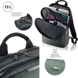 Miquelrius Küçük Laptop Sırt Çantası Yeşil - 3