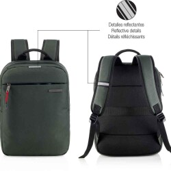 Miquelrius Küçük Laptop Sırt Çantası Yeşil - 6