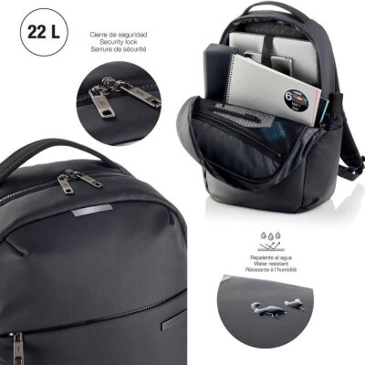 Miquelrius Orta Laptop Sırt Çantası Siyah - 2