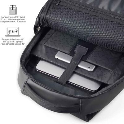Miquelrius Orta Laptop Sırt Çantası Siyah - 3