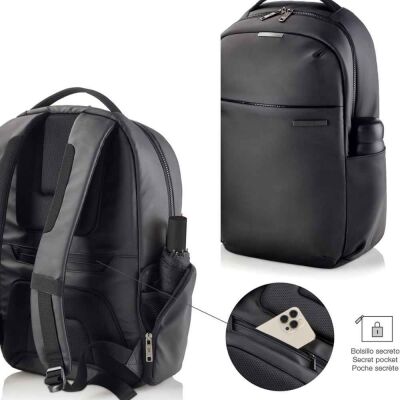 Miquelrius Orta Laptop Sırt Çantası Siyah - 4