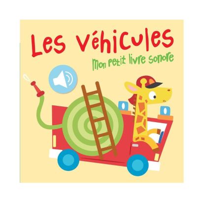 Mon Petit Livre Sonore Les Vehicules Fransızca Sesli Kitap - 1