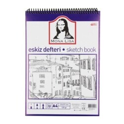 Monalisa Eskiz Defteri A4 120 Gr 50 Yaprak Spiralli - Mona Lisa