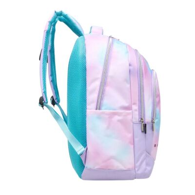 Monocromo Pu Okul Sırt Çantası Pembe Batikli - 2