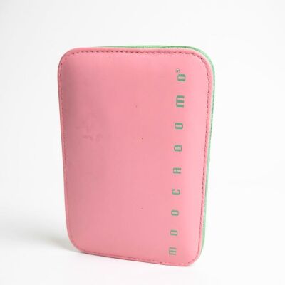 Monocromo Üç Katlı Pu Dolu Kalem Kutusu Pembe - 2