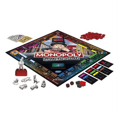 Monopoly Şanslı Kaybedenler Kutu Oyunu