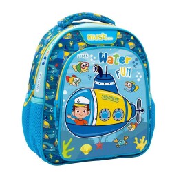 Must Anaokulu Çantası 27 x 10 x 31 Cm Denizaltı - 1