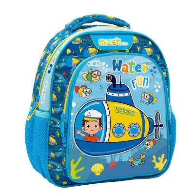 Must Anaokulu Çantası 27 x 10 x 31 Cm Denizaltı - 1