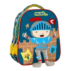 Must Anaokulu Çantası 27 x 10 x 31 Cm Şövalye - Must