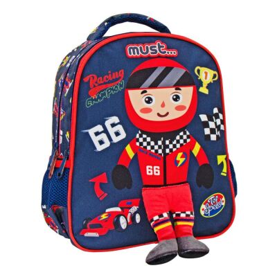 Must Anaokulu Çantası 27 x 10 x 31 Cm Yarışçı - 1