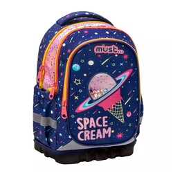 Must Okul Çantası Space Cream 28 x 15 x 42 Cm - Thumbnail
