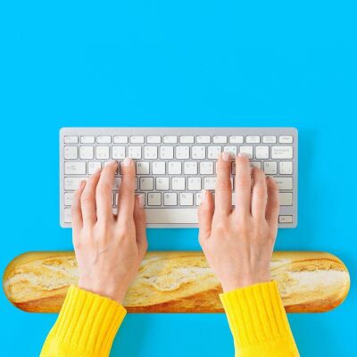 Mustard Baget Silikon Klavye Desteği - 5