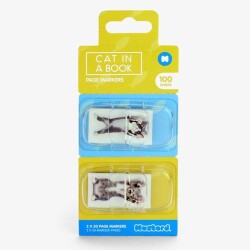 Mustard Ayraç Cat in a Book - Mustard