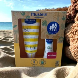 Mustela Güneş Losyonu SPF 50 200 ML ve Nemlendirici 100 ML Set - Mustela