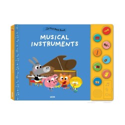 My First Music Book Enstrümanlar Müzikli Kitap 0-6 Yaş - Auzou Publishing