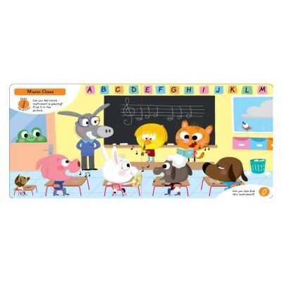 My First Music Book Enstrümanlar Müzikli Kitap 0-6 Yaş - 5