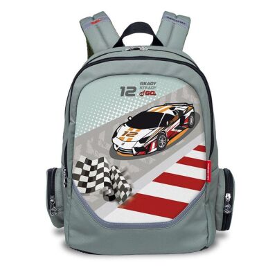 Nikidom Roller Go Okul Sırt Çantası Race Car - 1