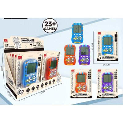 Nostaljik Oyun Konsolu Kartela 6 Yaş Üzeri 23 Oyun - 4