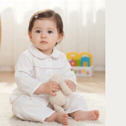 O Piti Piti Kız Bebek Büzgülü Pijama - O Piti Piti