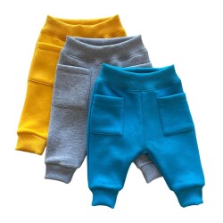 O Piti Piti Unisex Bebek Cepli Eşofman Alt - O Piti Piti