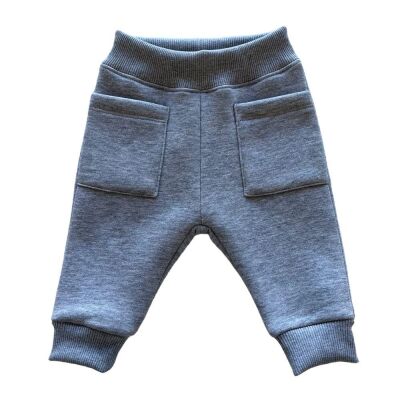 O Piti Piti Unisex Bebek Cepli Eşofman Alt - 2