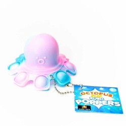 Octopus Flip Push Poppers Stres Oyuncağı Fidget - 1