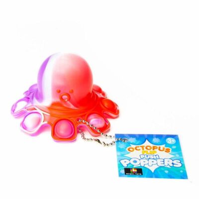 Octopus Flip Push Poppers Stres Oyuncağı Fidget - 3