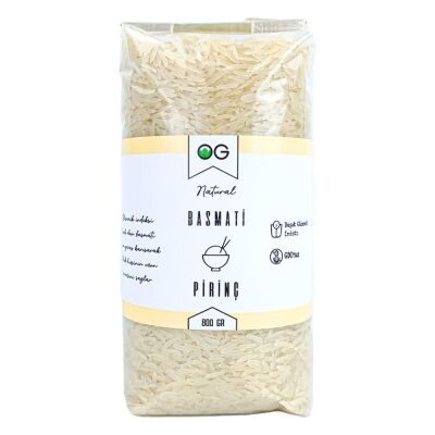 OG Natural Basmati Pirinç 800 Gr - 1