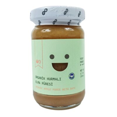 Og Natural Organik Hurmalı Elma Püresi 105 gr - 1