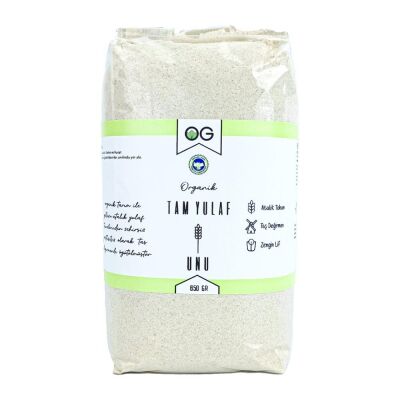 OG Natural Organik Tam Yulaf Unu 650 Gr - 1