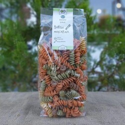 OG Organik Sebzeli Artizan Burgu Makarna 400 Gr - OG Natural