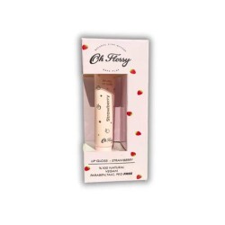 Oh Flossy Çocuk Doğal Dudak Parlatıcısı Strawberry - 1