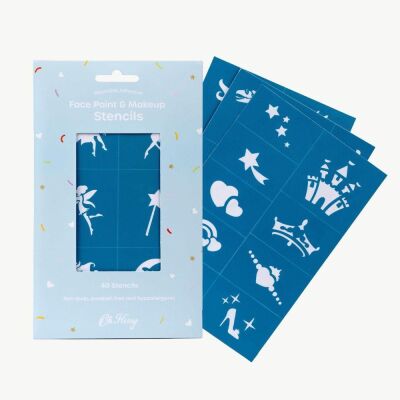 Oh Flossy Yüz Boyama ve Makyaj Kalıbı - 1