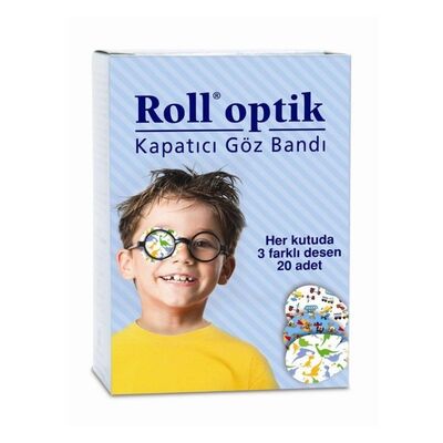 Optik Erkek Çocuk Göz Bandı 20li