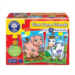 Orchard First Farm Friends Puzzle 2 Yaş+ - Thumbnail