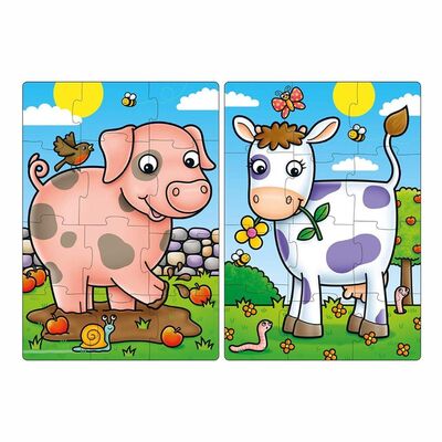 Orchard First Farm Friends Puzzle 2 Yaş+
