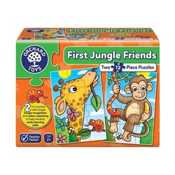 Orchard First Jungle Friends Puzzle 2 Yaş Üzeri - Thumbnail