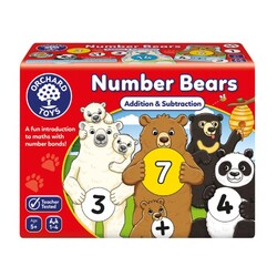 Orchard Number Bears Eğitici Kutu Oyunu 5 Yaş Ve Üzeri - Thumbnail