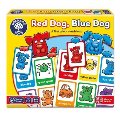 Orchard Toys Kırmızı Köpek Mavi Köpek Kart Oyunu 2 Yaş Üzeri