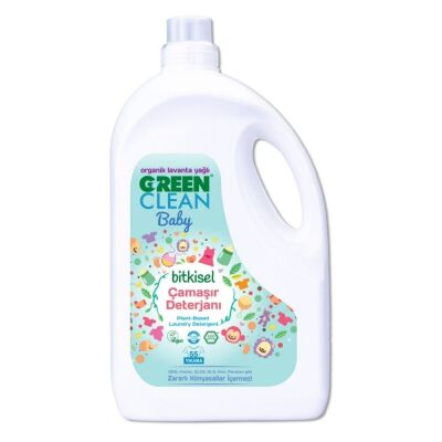 U Green Clean Organik Bebek Çamaşır Deterjanı 2750 ML - 1