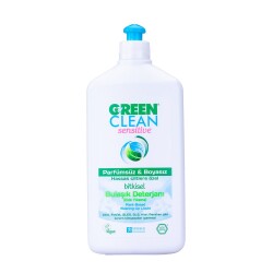 U Green Clean Organik Hassas Kokusuz Bulaşık Deterjanı 500 ML - U Green Clean