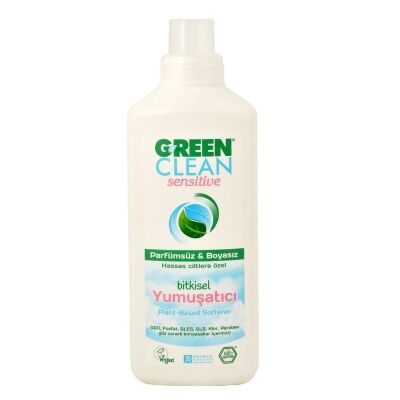 U Green Clean Organik Hassas Kokusuz Çamaşır Yumuşatıcısı 1000 ML - 1