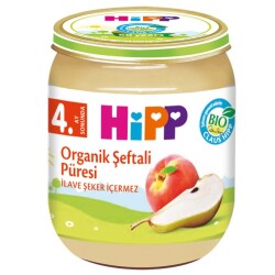 Organik Kavanoz Maması Şeftali Püresi 125 Gr - Hipp