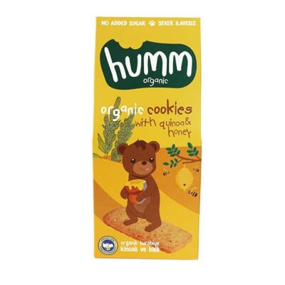 Organik Kurabiye Ballı Kinoalı 55 gr - 1