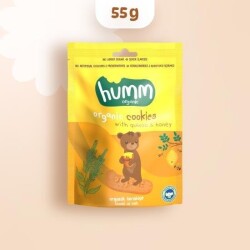 Organik Kurabiye Ballı Kinoalı 55 gr - Humm