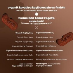 Organik Kurabiye Keçiboynuzlu Fındıklı - 3