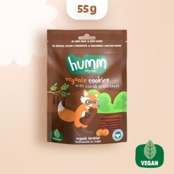 Organik Kurabiye Keçiboynuzlu Fındıklı - Humm
