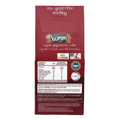 Organik Kurabiye Tarçınlı Zencefilli 55 gr - 2