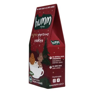 Organik Kurabiye Tarçınlı Zencefilli 55 gr - 3